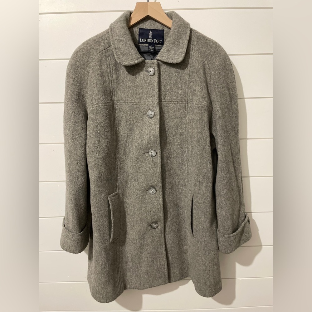London Fog Jacket Size 12 Gray